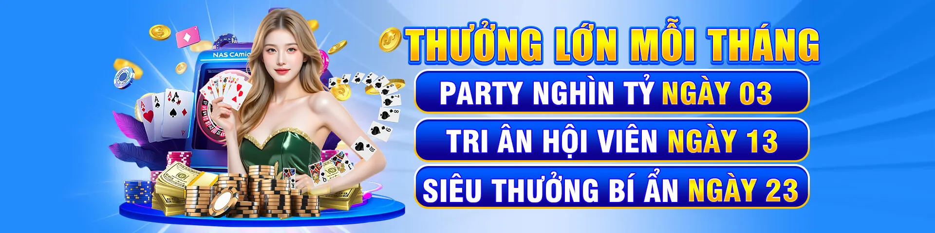 Cơ hội nhận thưởng lớn tại OKVIP